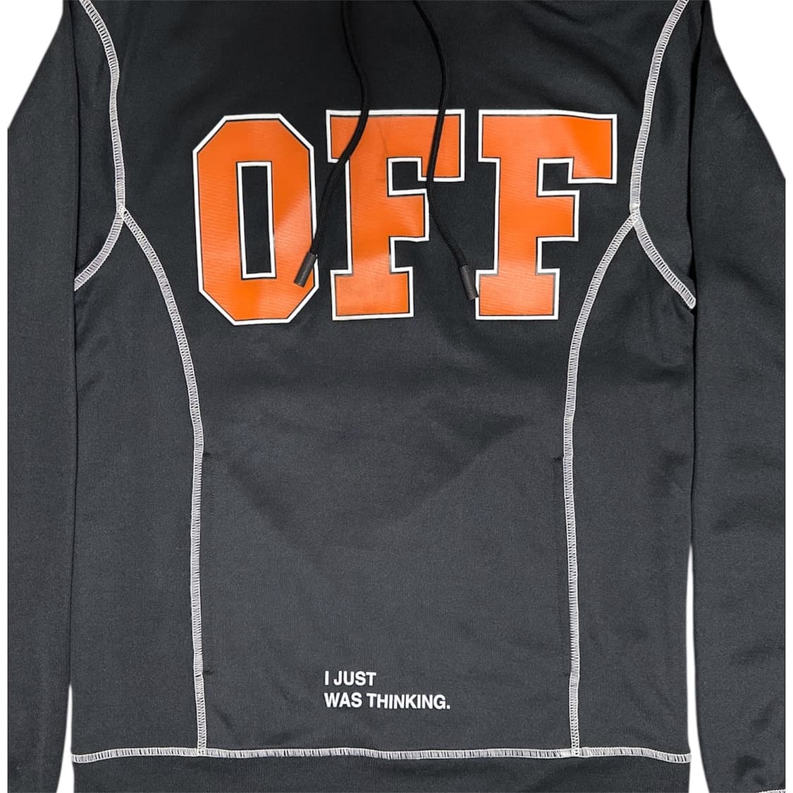 오프화이트 I JUST WAS THINKING 후드티 상품이미지5