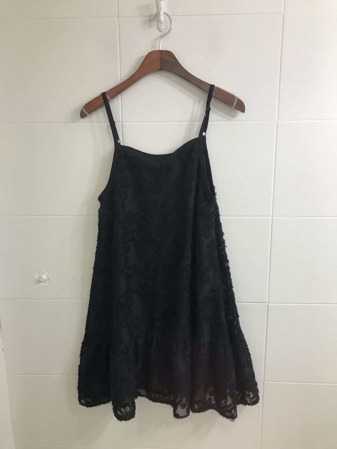 무채색 레이스 별패치 괴짜 니혼진 원피스 코디세트 상품이미지7