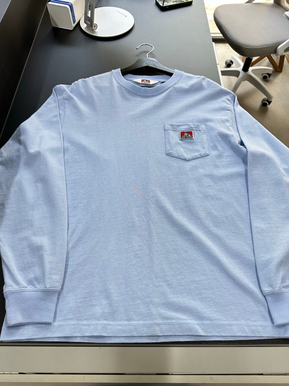 벤데이비스 포켓 롱슬리브 소라 상품이미지4