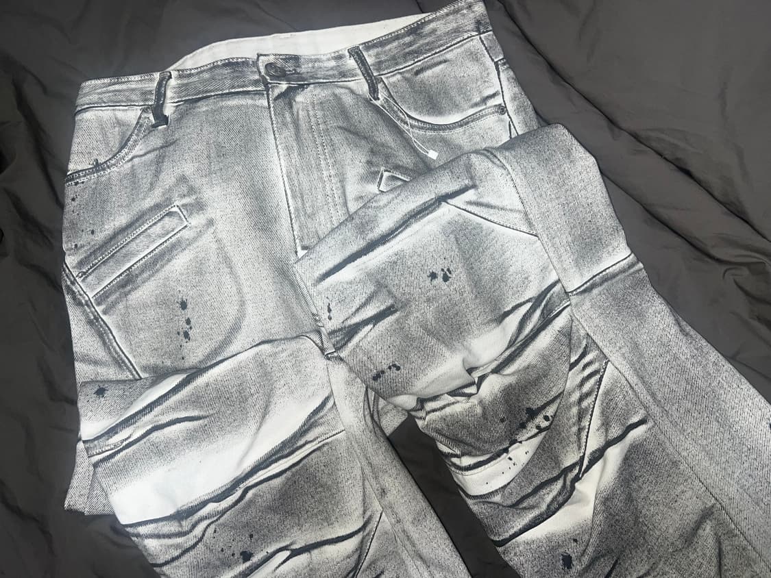 Dnsr 더티 바이커 코팅 데님 팬츠 디앤에스알 상품이미지3