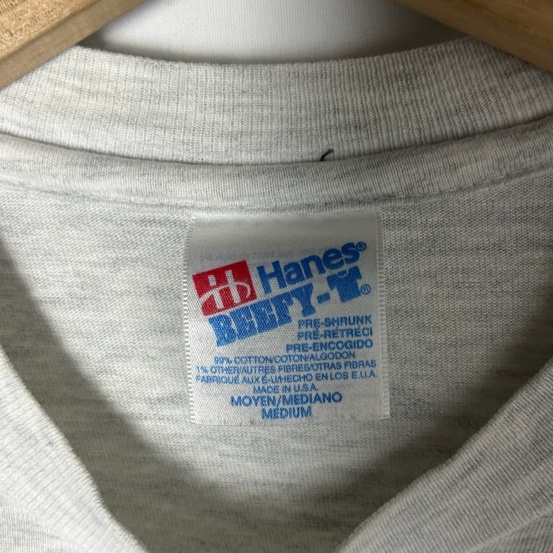 [Hanes] 80-90's 헤인즈 싱글스티치 반팔티셔츠 상품이미지5