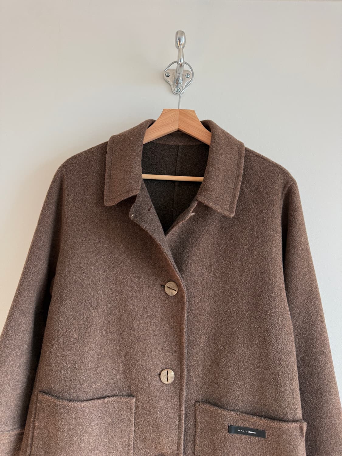 HAND MADE 울&캐시미어 블렌드 자켓 상품이미지2