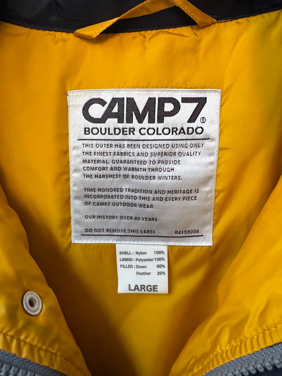 CAMP7 캠프7 덕다운 패딩 베스트 상품이미지7