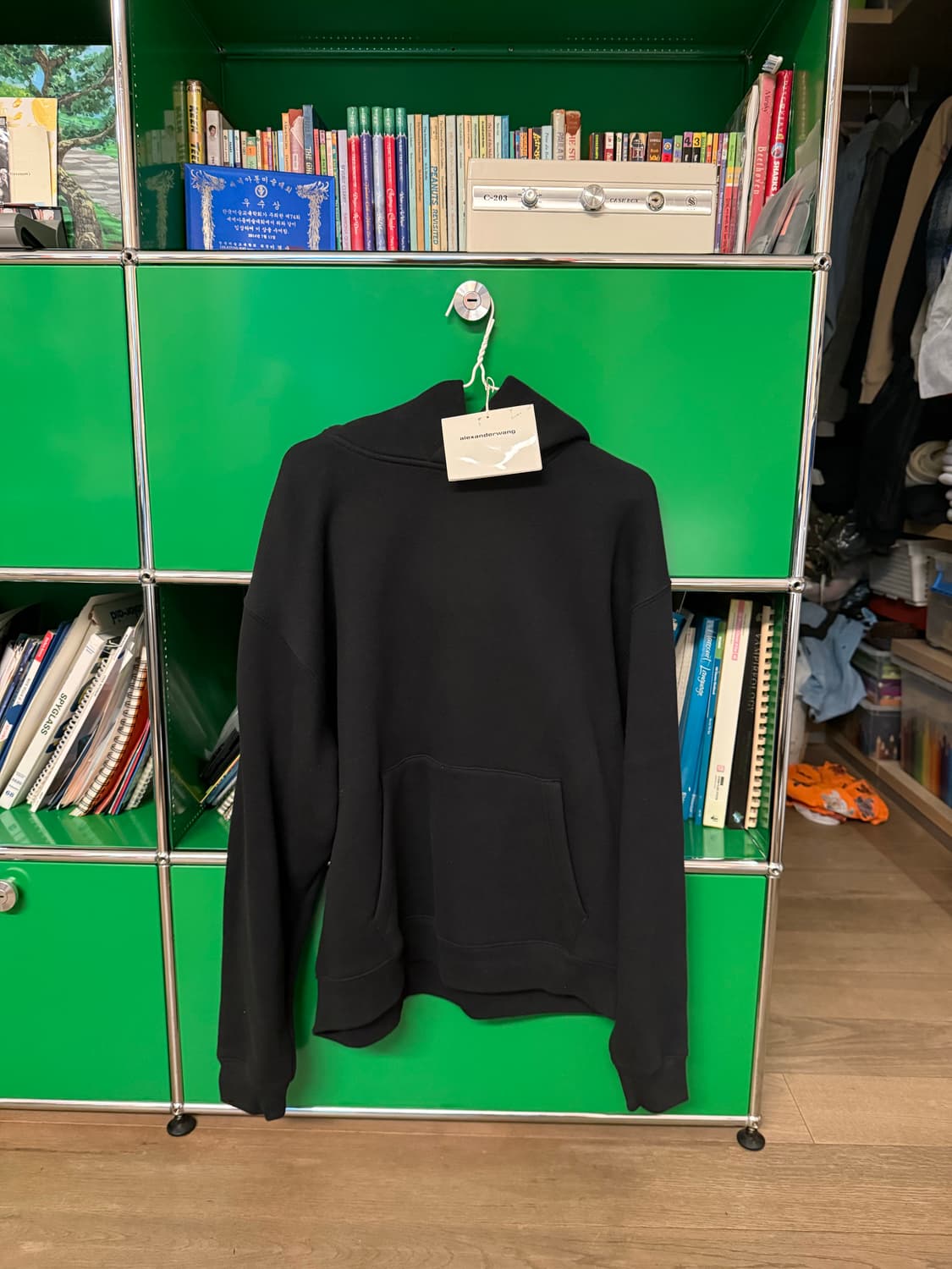 Alexander Wang DTC Dense fleece hoodie 상품이미지1