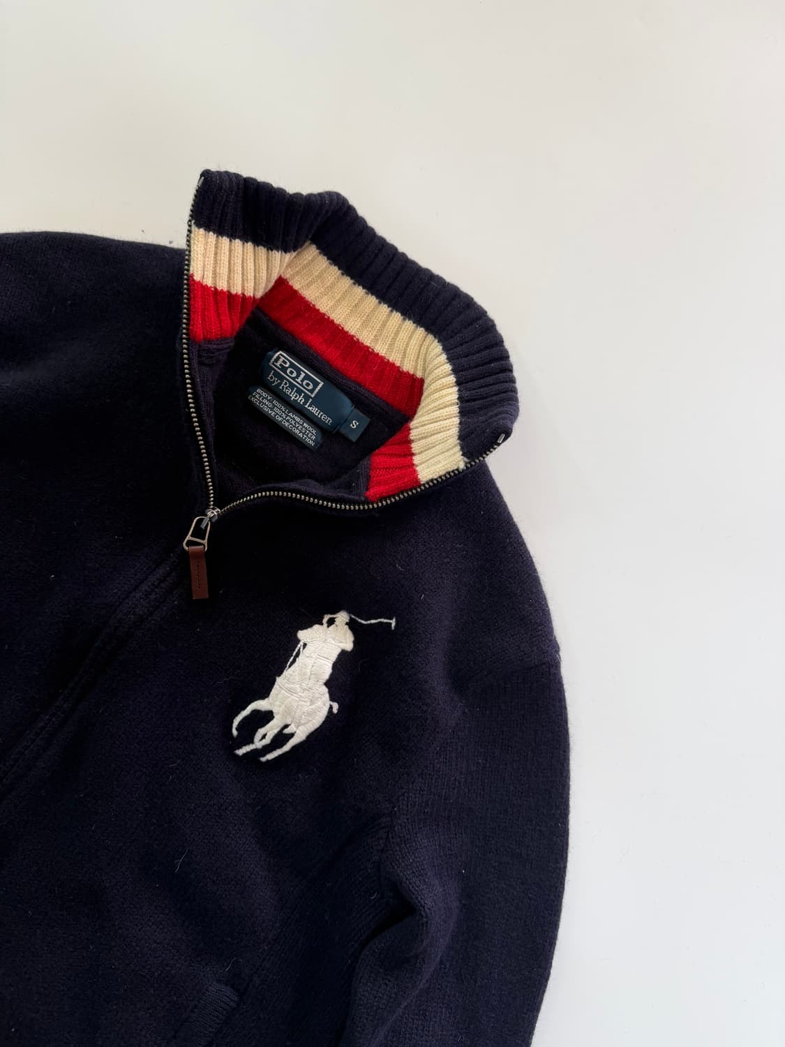 폴로 랄프 집업 니트 상품이미지2