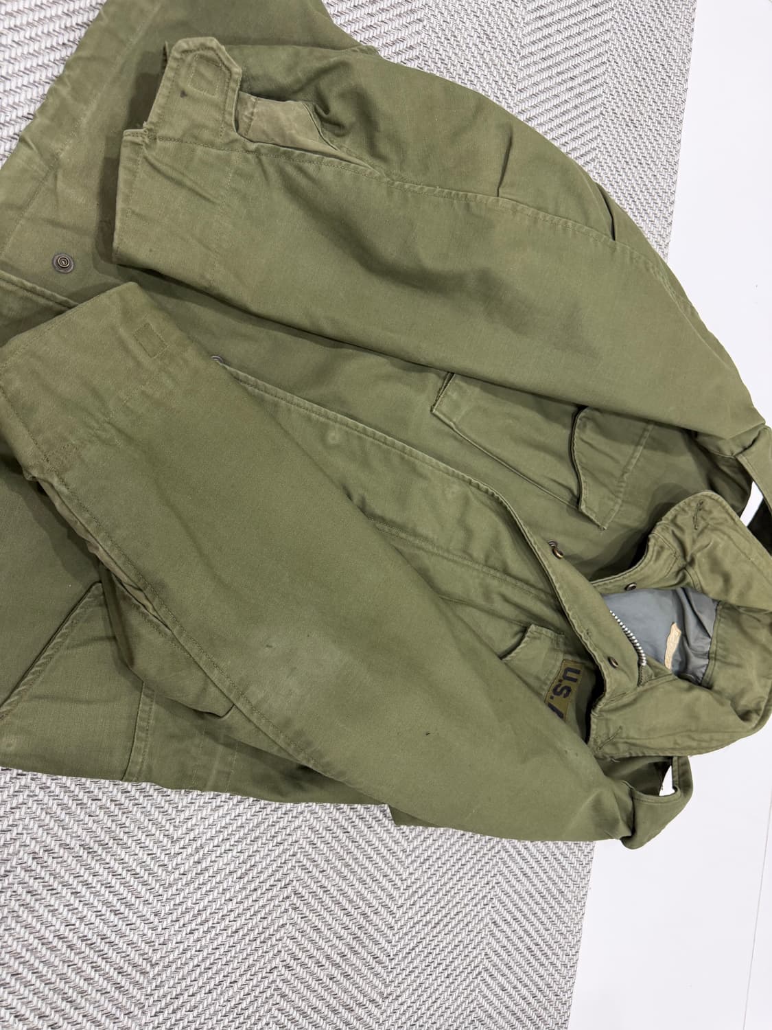 (소장용 레어) 회색안감 m65 필드자켓 스몰숏 상품이미지10
