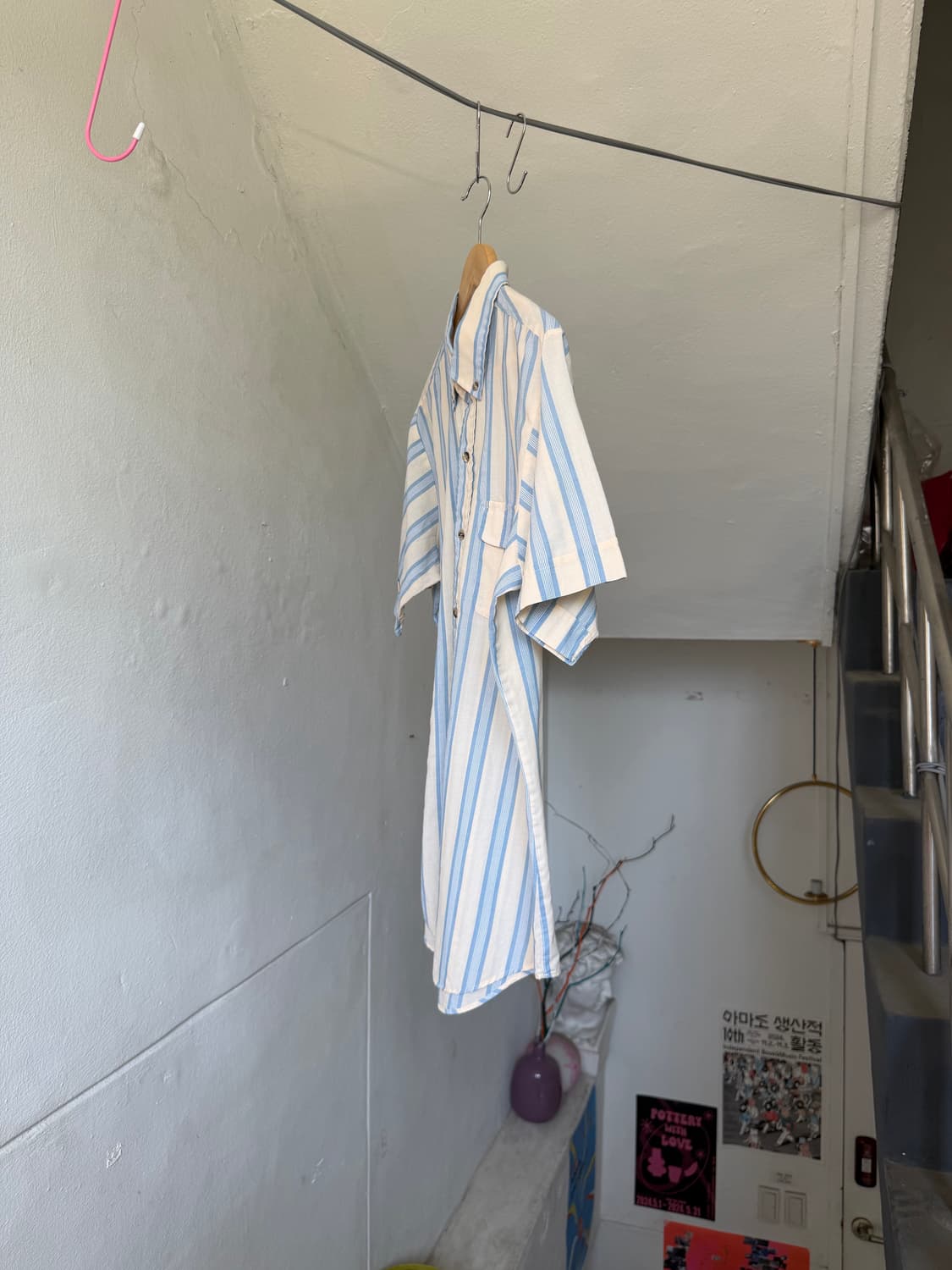 LEVI'S 코튼 스트라이프 셔츠 상품이미지4