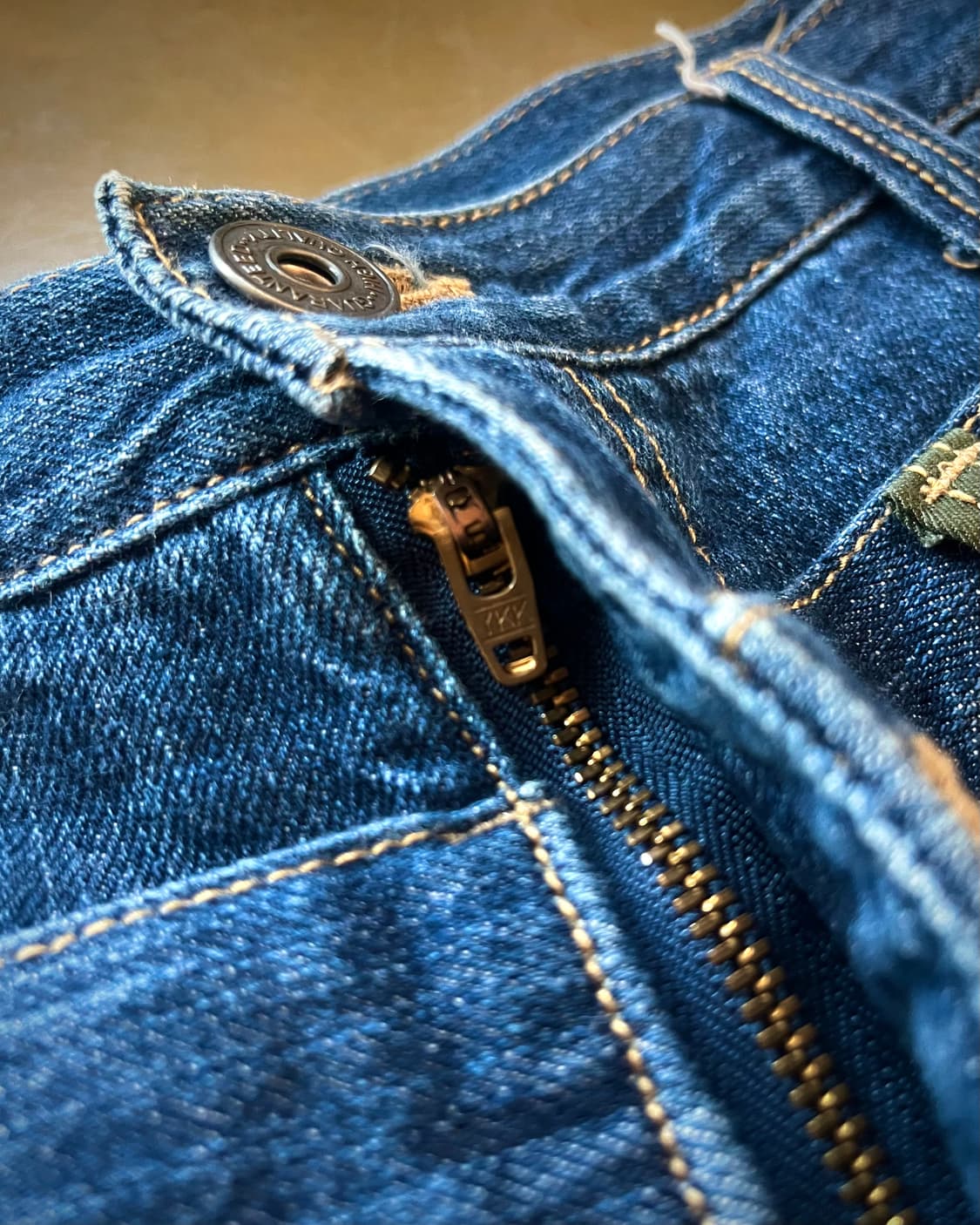 90-00s Jpn Vintage Double Waist Denim 상품이미지8