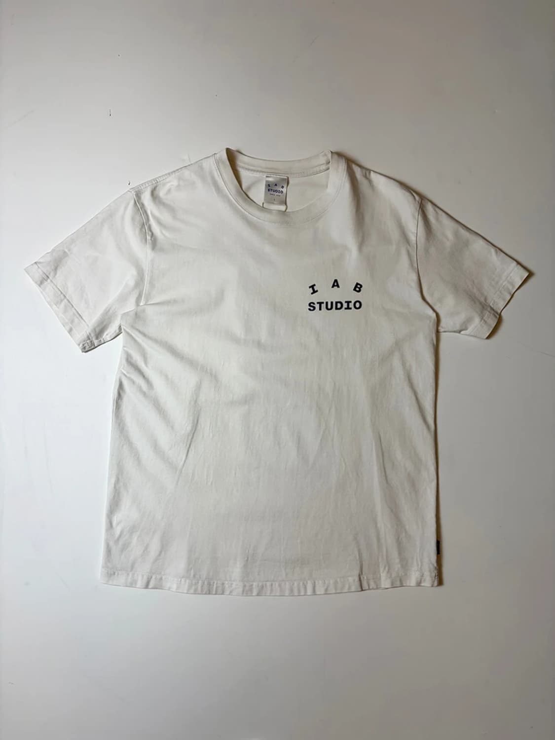 아이앱스튜디오 빅로고 오버핏 반팔 티셔츠 PN9559 상품이미지3