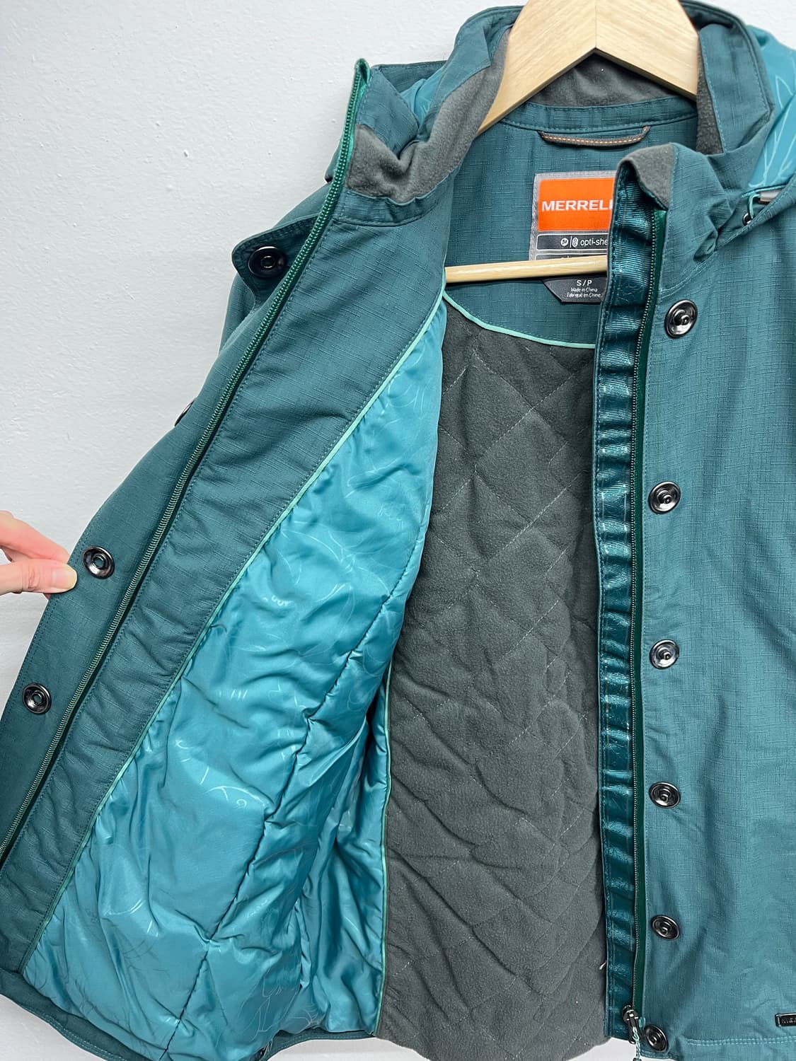 머렐 벨티드 후드 쉘 자켓 S 상품이미지3