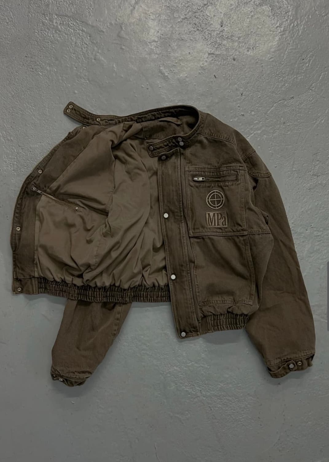 플라스틱프로덕트 Mpa Manager Jacket Brown 매니저자켓 상품이미지2