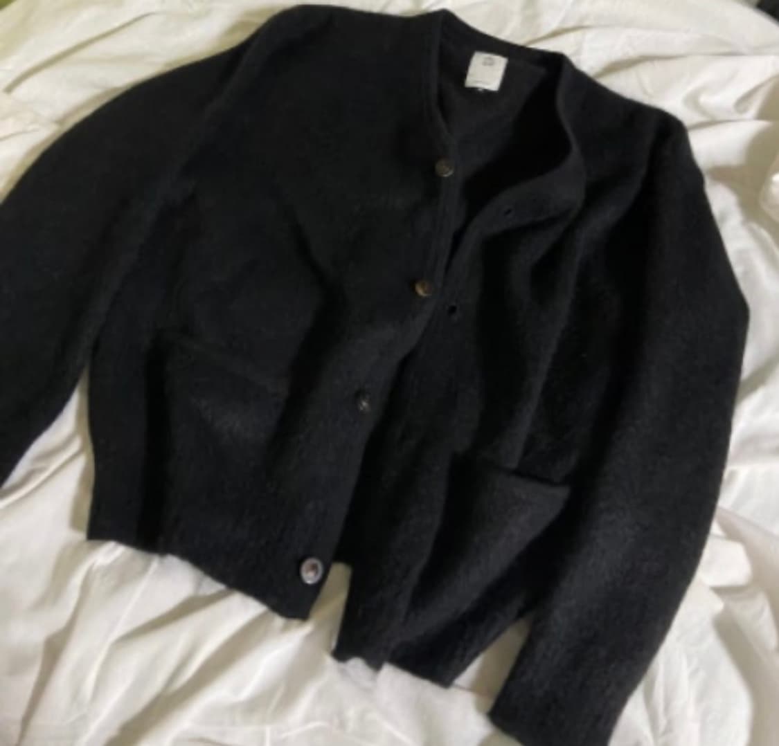 폴리테루 모헤어 가디건 3사이즈 상품이미지1