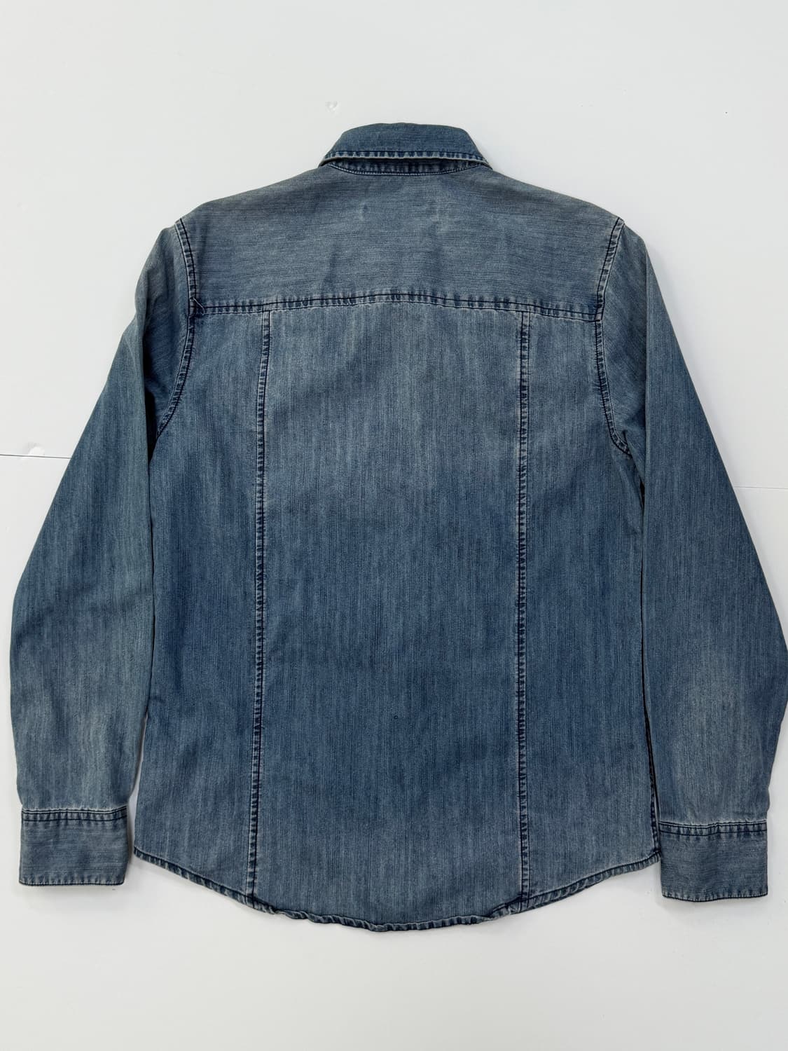 지오다노 웨스턴 데님 셔츠 상품이미지5