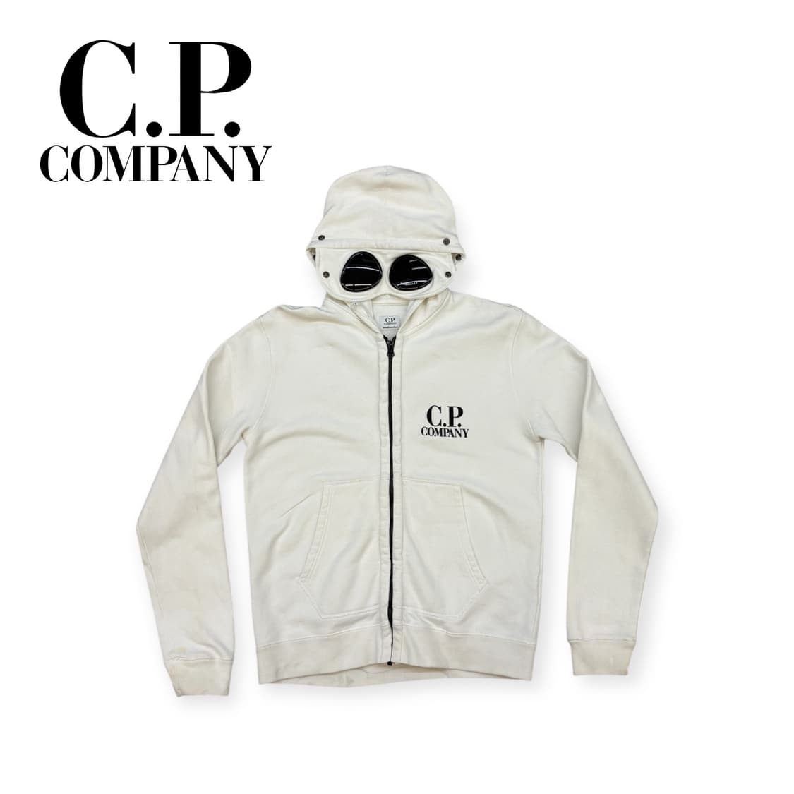 22FW C.P 컴퍼니 고글 후드집업 상품이미지1