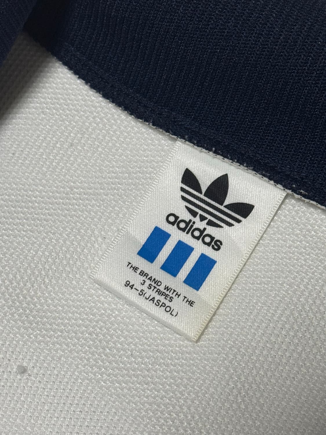 아디다스 올드스쿨 네이비 화이트 져지 (데상트 라인) 상품이미지4