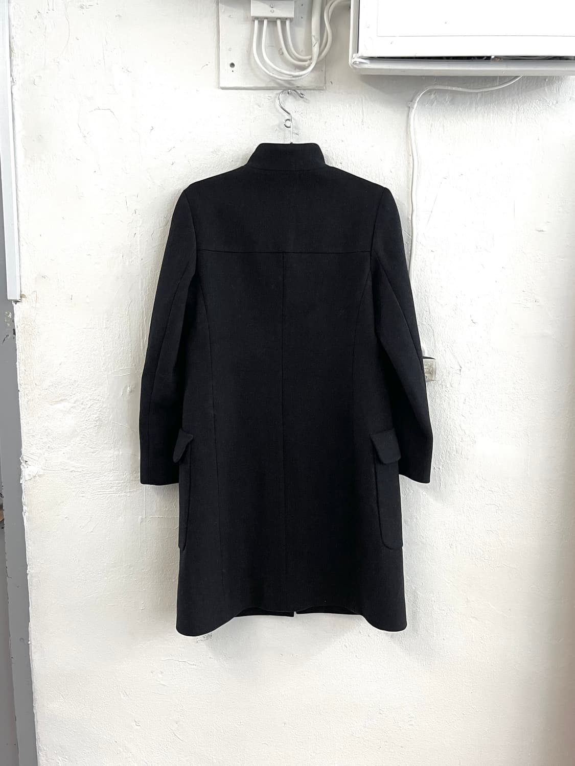 프라다 하이넥 울 코트 상품이미지8