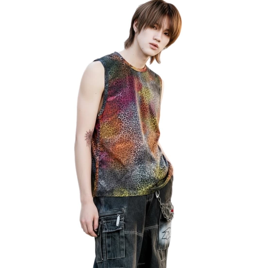 EPONYM 리미티드 멀티 레오파드 민소매티 상품이미지1