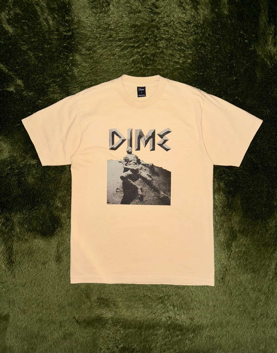 [M] DIME 다임 MADE IN USA 튜블러 티셔츠 베이지 상품이미지1