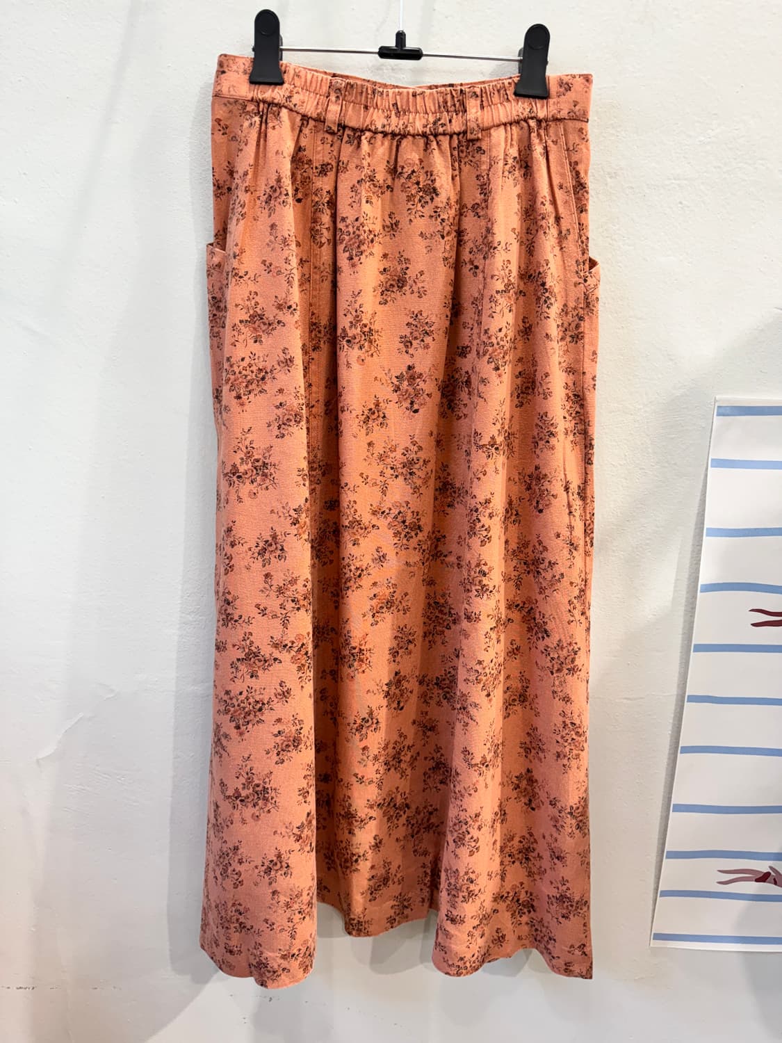 japan vintage 버튼 롱스커트 상품이미지5