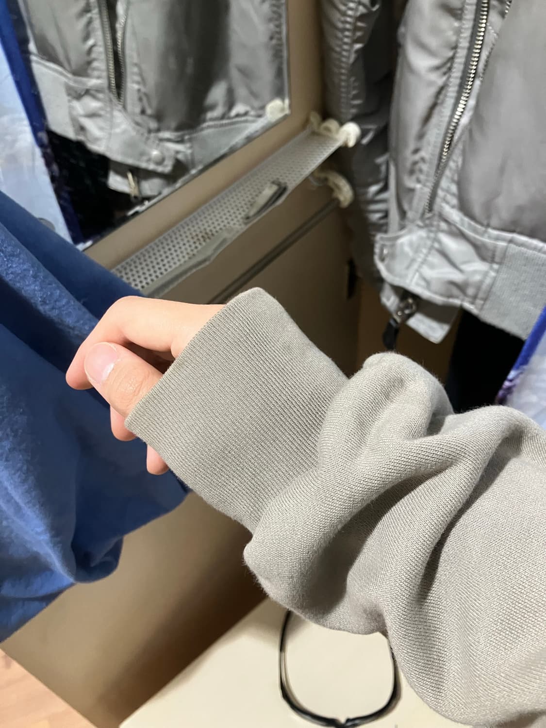 Yeezy 후드집업 그레이 L 상품이미지4