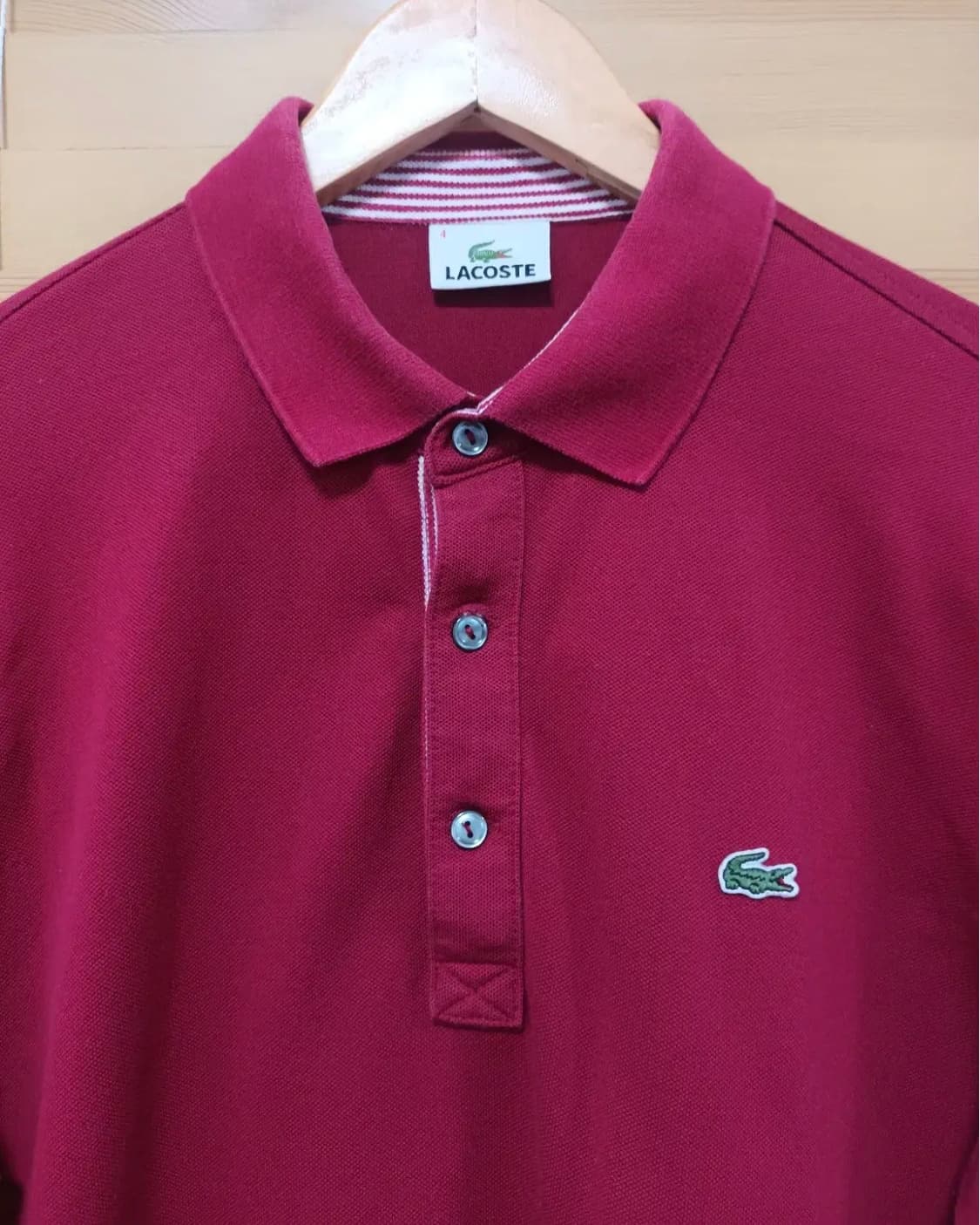 라코스테 남성 긴팔PK티셔츠 4사이즈 상품이미지1