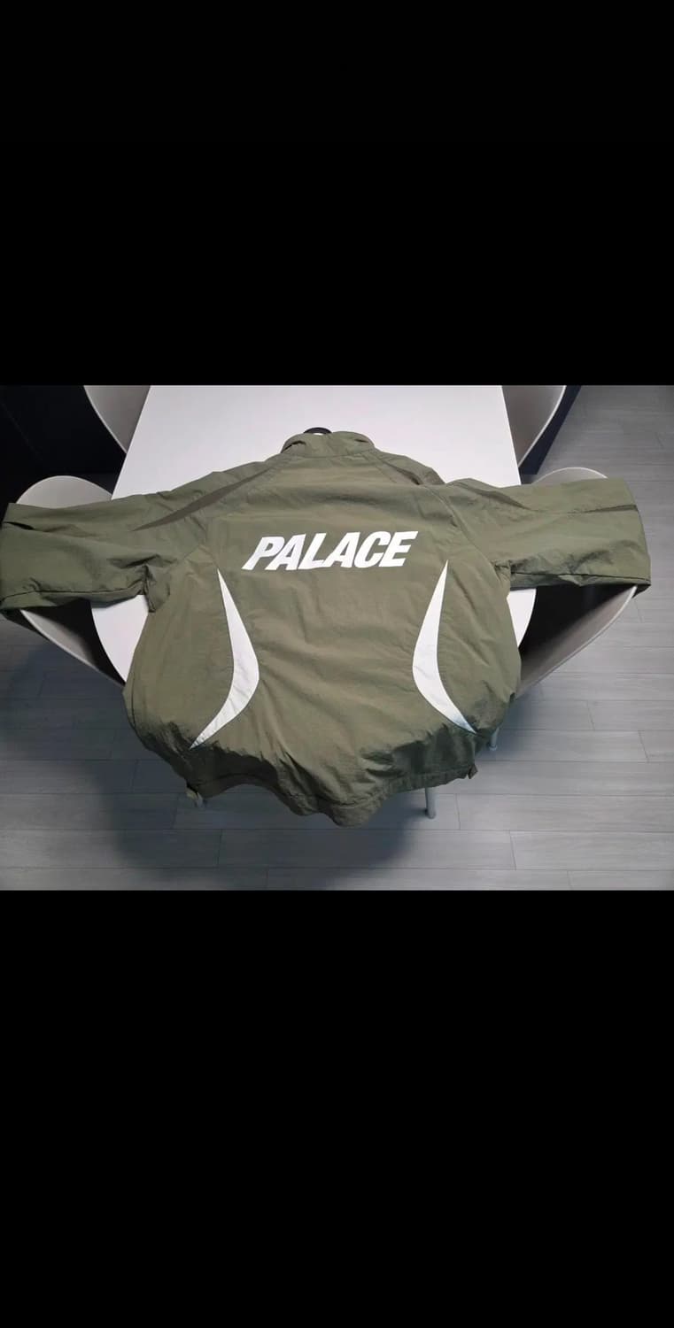 [L] 23SS 팔라스 모토 쉘 자켓 딥그린 판매 상품이미지4