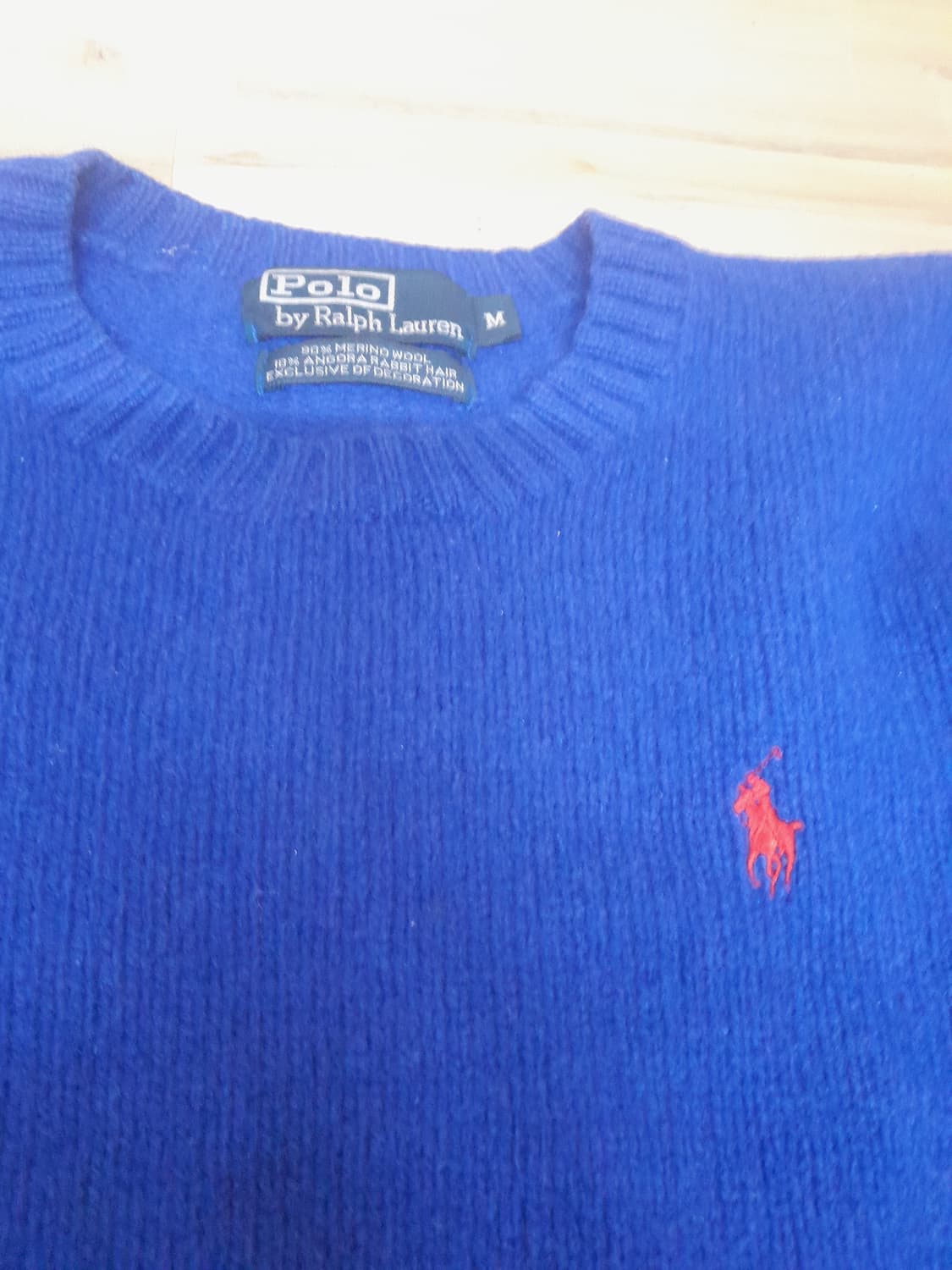 폴로 양모 니트 사이즈M  상품이미지4