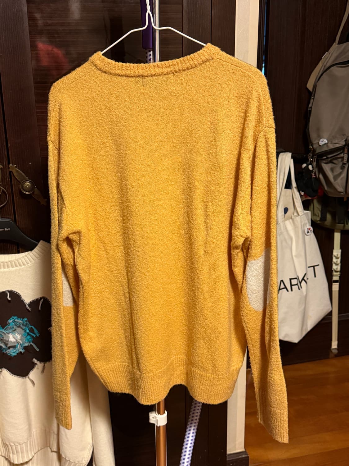 [남성M]암피스트 니트 옐로우 머스타드 상품이미지2