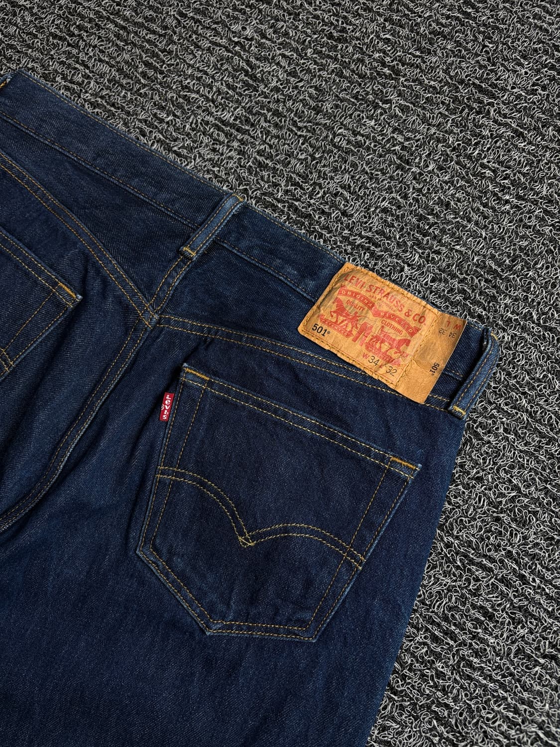 리바이스 501 레귤러핏 인디고 데님 팬츠 1513 상품이미지5