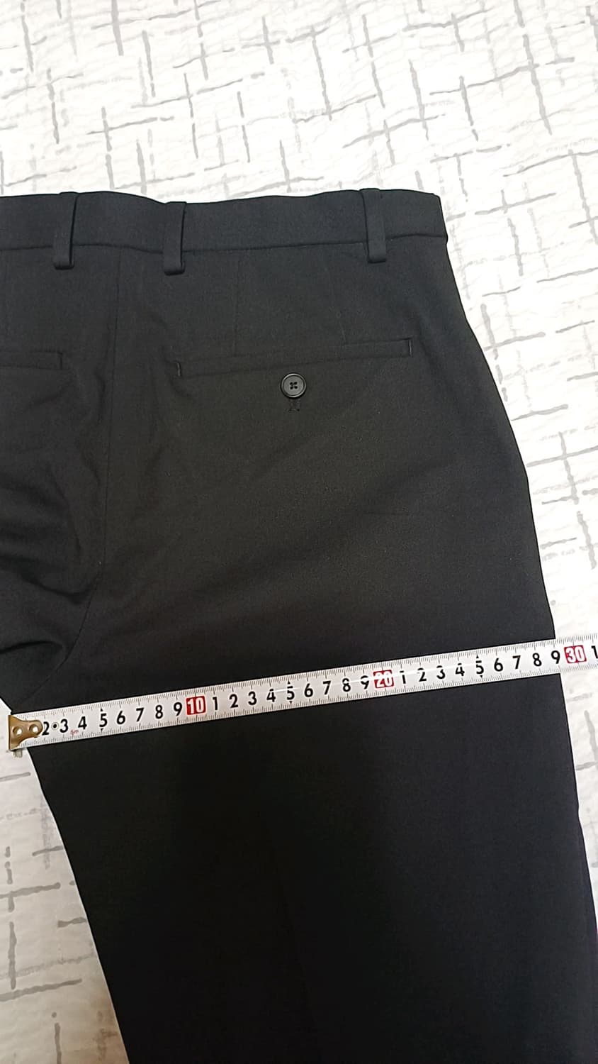 무신사 미사용 슬랙스 28인치 기장104 상품이미지9