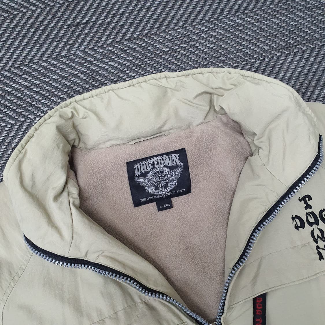 DOGTOWN 도그타운 기모 집업 점퍼 남자115 상품이미지2