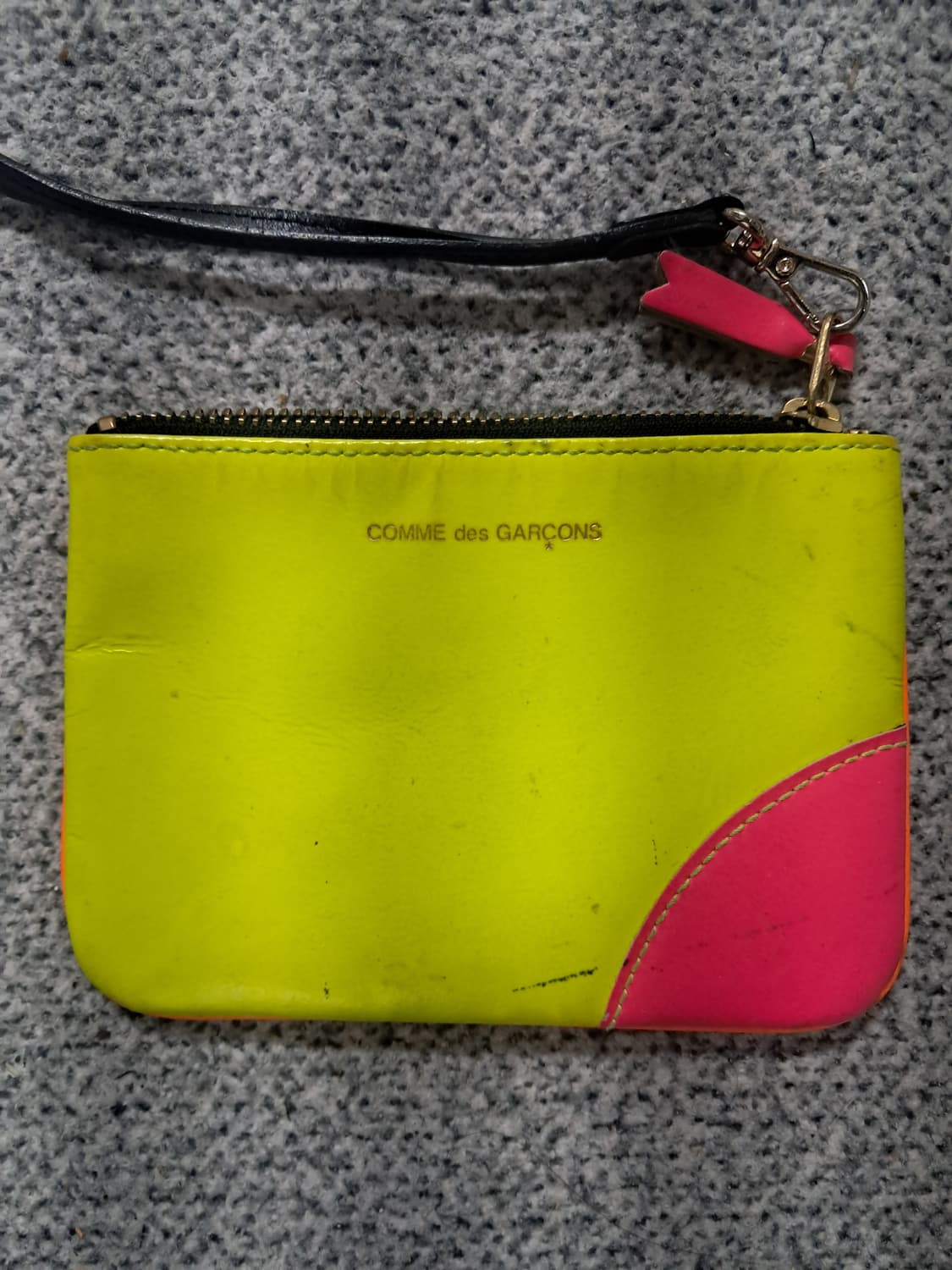 꼼데가르송  카드동전지갑 목걸이 상품이미지2