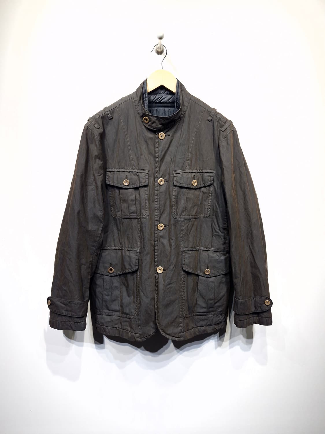 씨피컴퍼니 코티드 가먼트다잉 워싱 야상 자켓_호칭97 상품이미지1