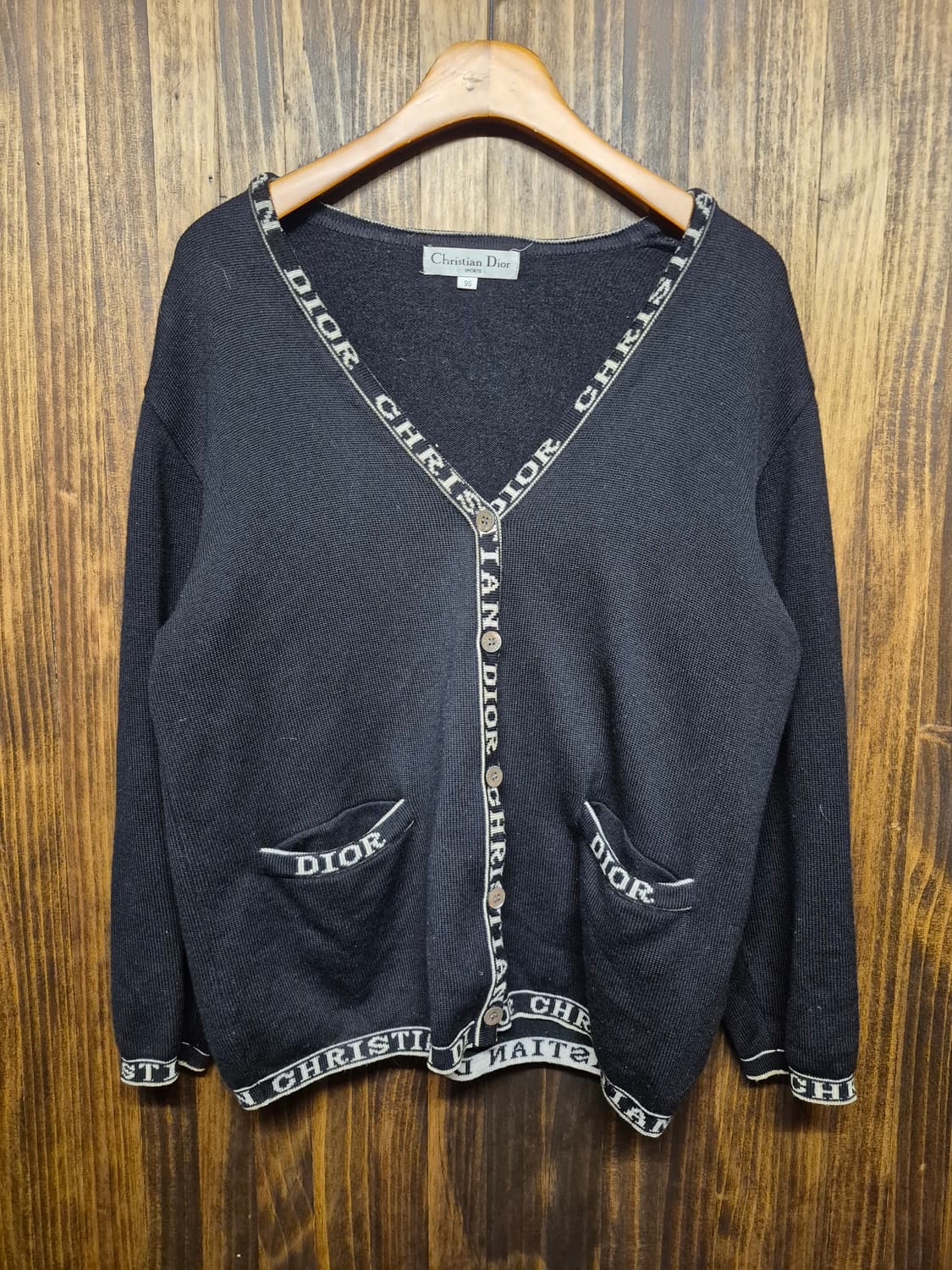 DIOR SPORTS LETTERING CARDIGAN  상품이미지2