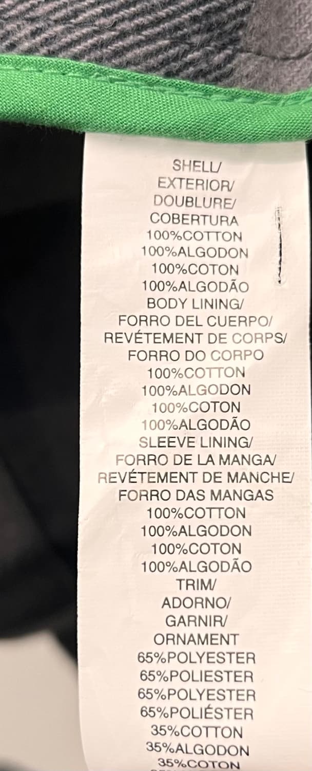 Penguin 펭귄 체크 셔츠 자켓 M 상품이미지4