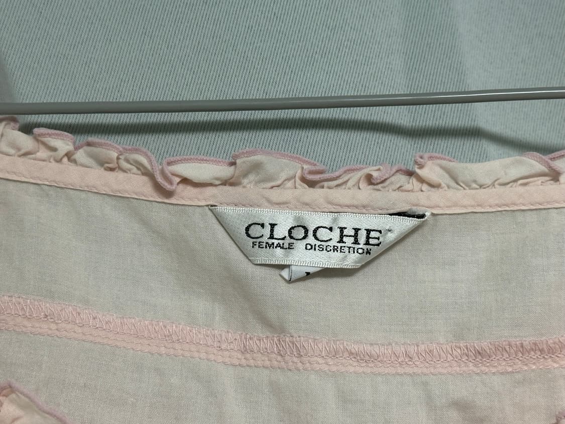Cloche 대대장 복숭아 블라우스 상품이미지6