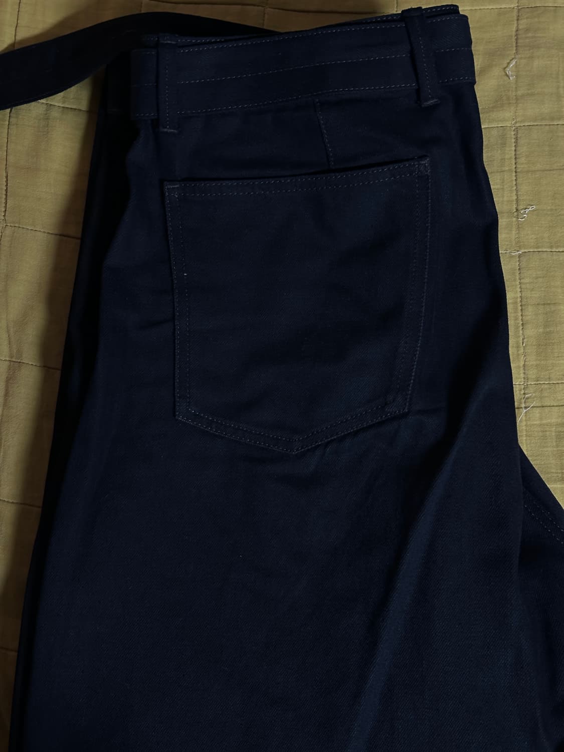 르메르 트위스트 벨트 팬츠 데님 블랙 XL 극미중고 판매 상품이미지3