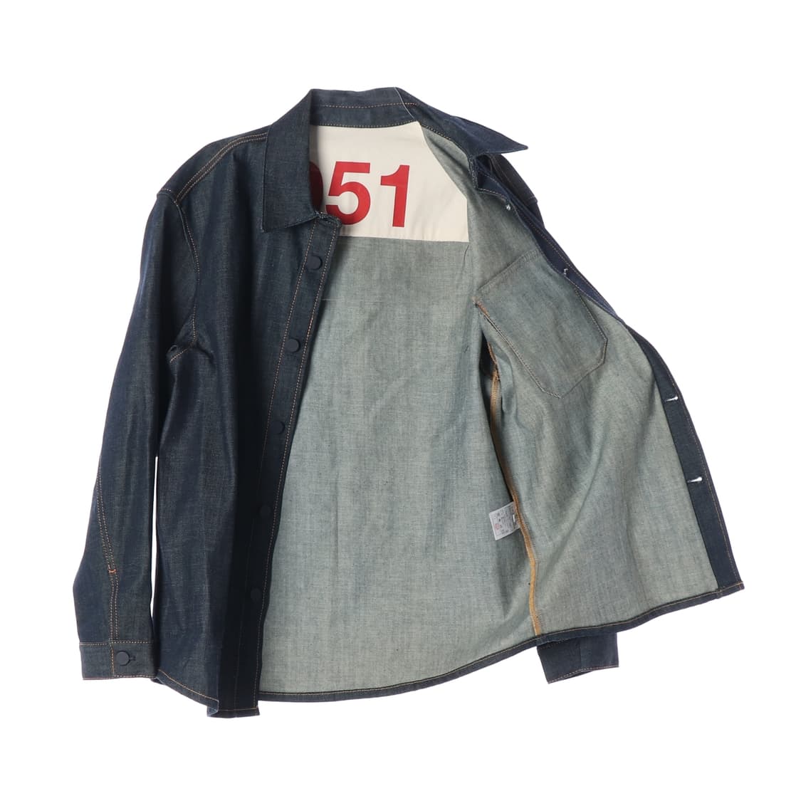 플랙 051 포켓 데님자켓 (M) 상품이미지2