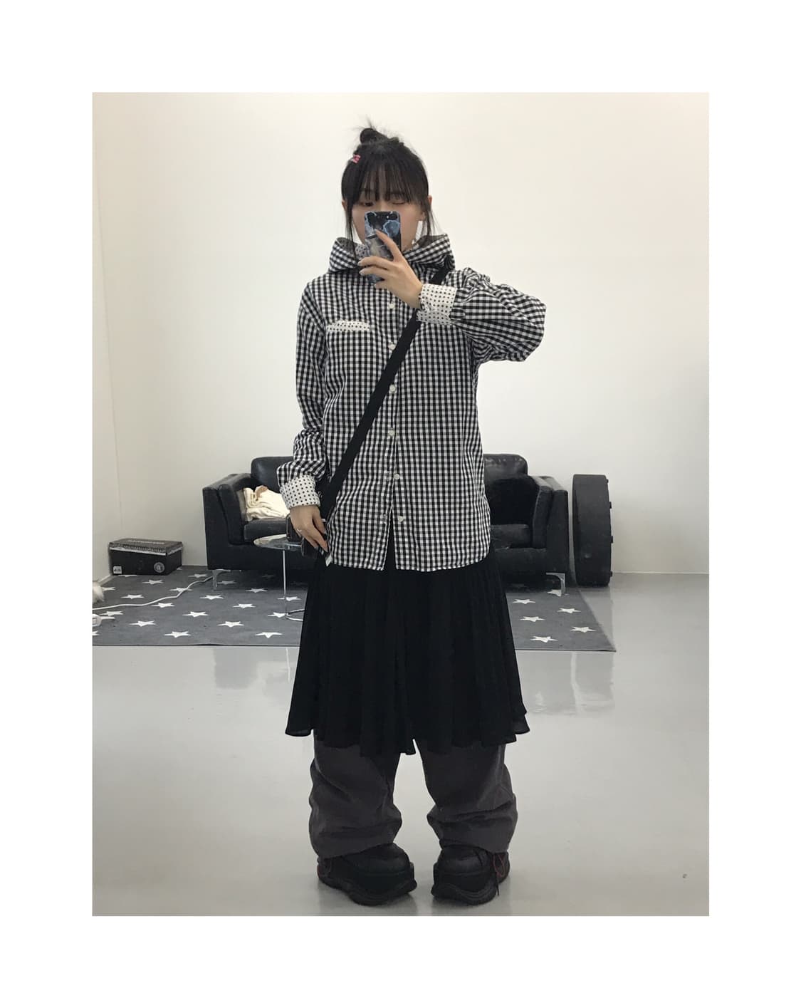 Jpn Checked & Dotted Shirts 상품이미지1