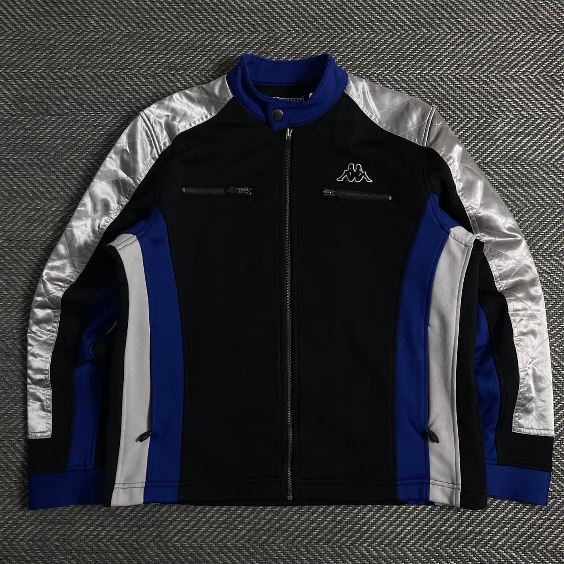 00s 카파 올드스쿨 바이커 레이싱 자켓o 3720 상품이미지1