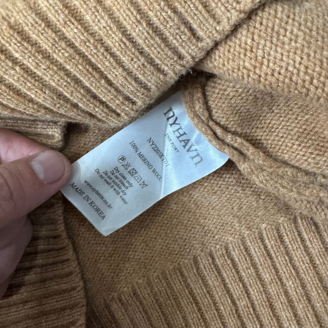 니하운 헬레나 카라 니트 상품이미지4