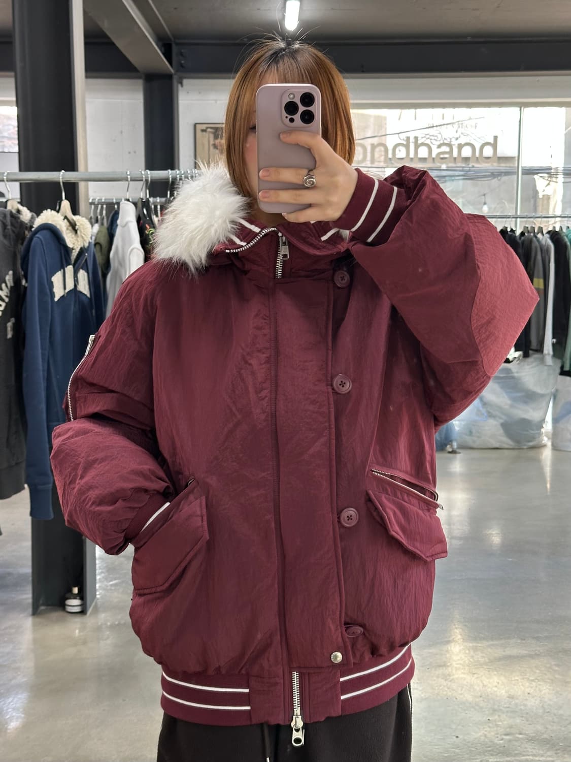 팔라스 P-2B 숏 퍼후드 파카 상품이미지5