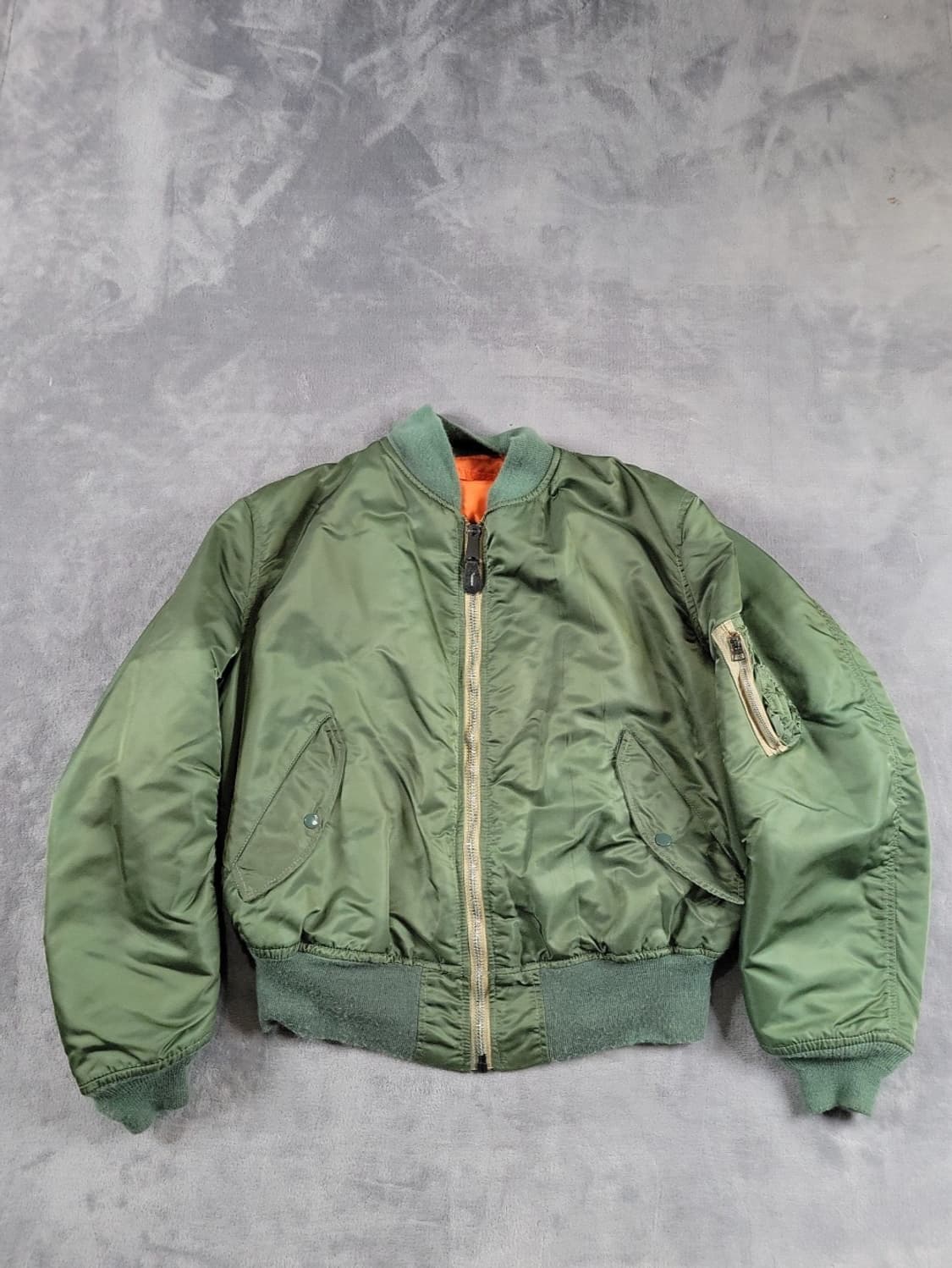 80s 알파 인더스트리 MA-1 플라이트 자켓 상품이미지1