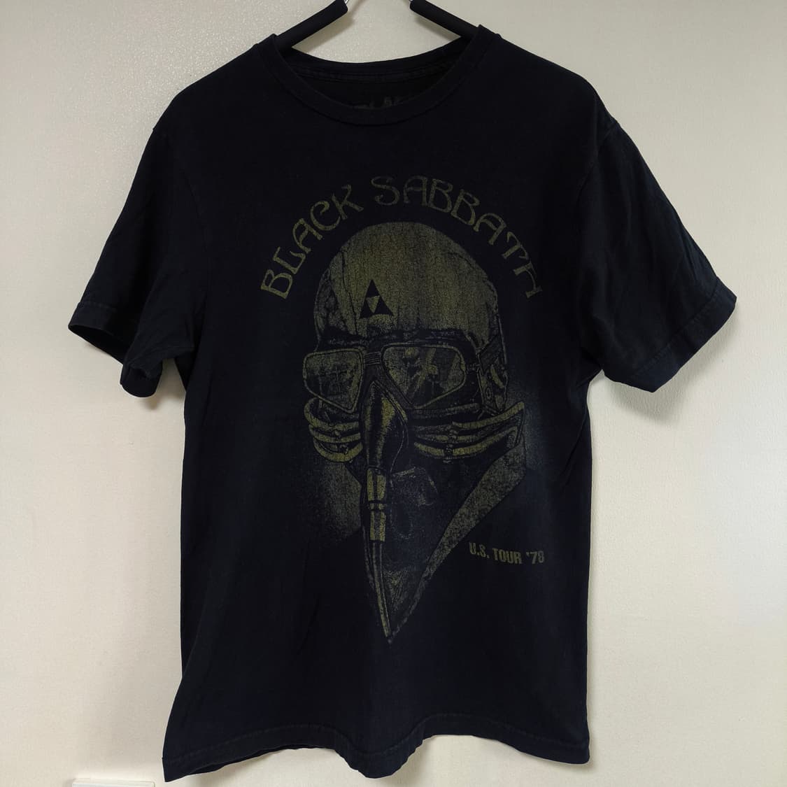 [M] Black Sabbath 블랙사바스 78' 투어티 밴드티 상품이미지2