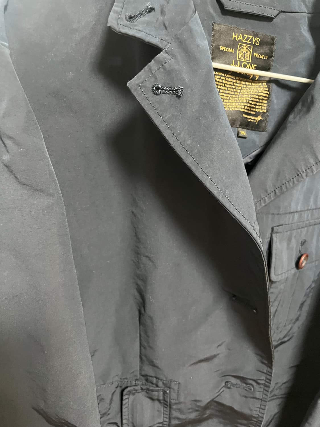 헤지스   J.J. ONE 네이비 야상 자켓 105 상품이미지2