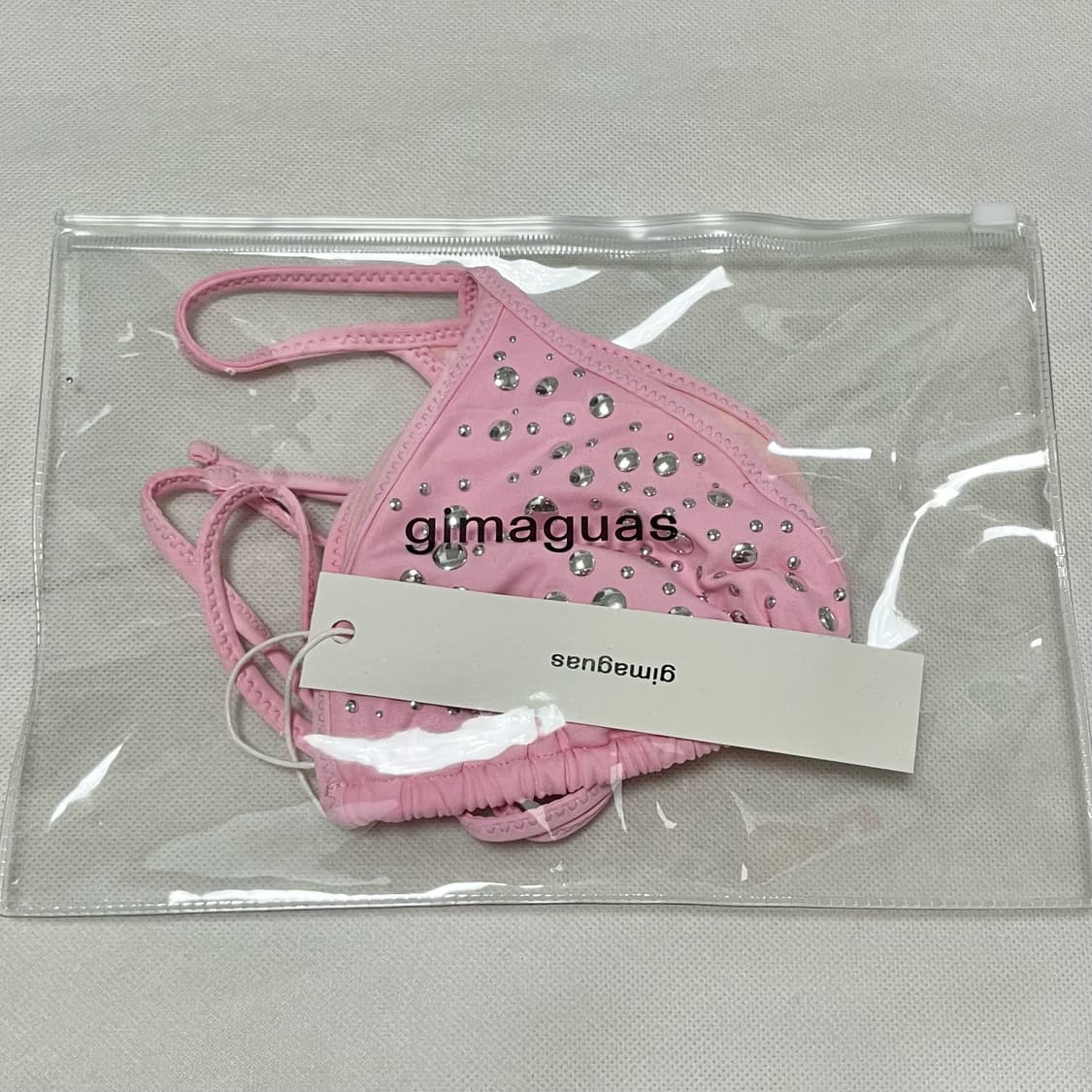 [XS,S,M,L]기마구아스 Bella 비키니 탑/핑크 상품이미지3