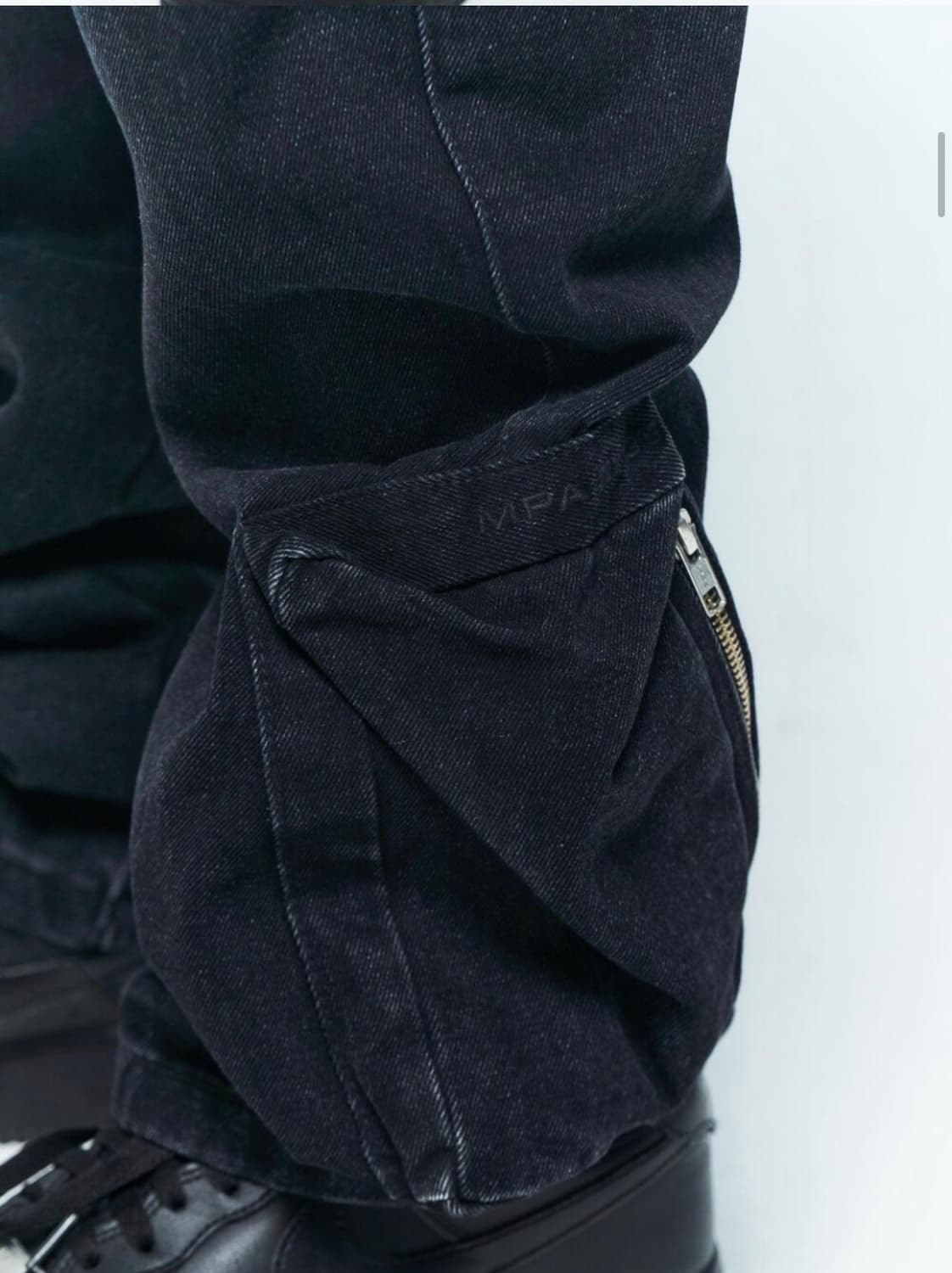 MPa ANKLE CARGO PANTS (BLACK) 상품이미지2