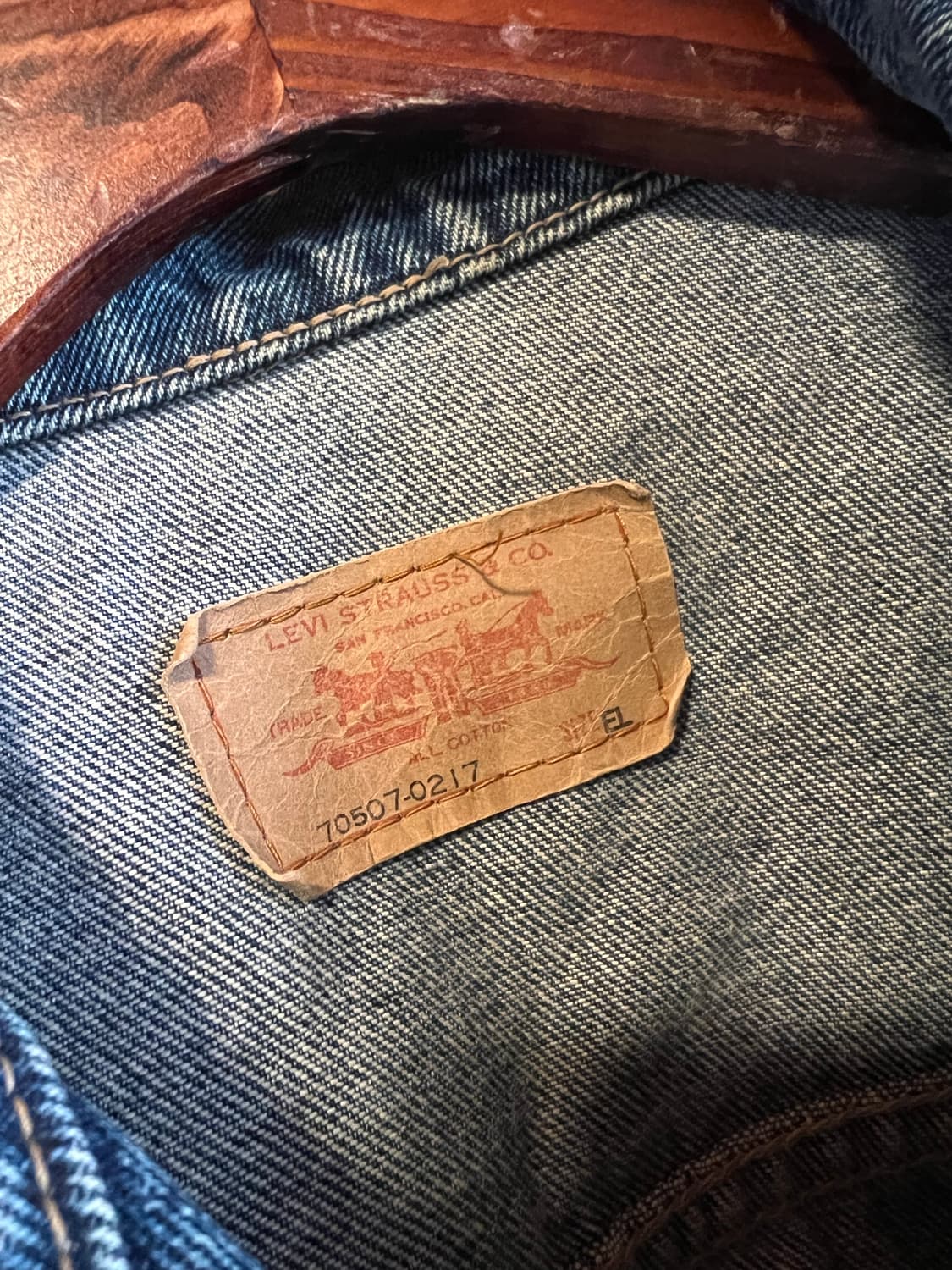 90s 리바이스 실버탭 트러커 자켓 105 상품이미지7