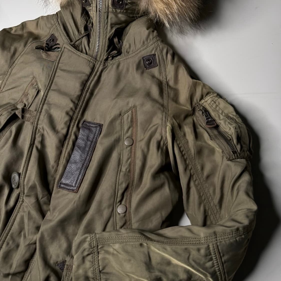 GOA 라쿤퍼 파카 야상 상품이미지7