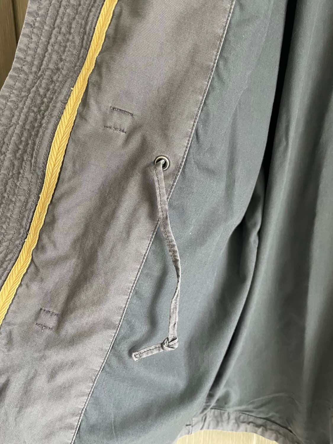 Guess 그레이 y2k 하구미 그런지 갸루 후드 야상 상품이미지9